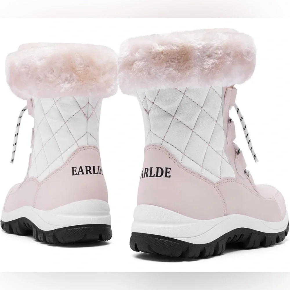 NWT & NIB EARLDE Women’s Snow Boot. Waterproof. size 6.5 - Picture 7 of 9